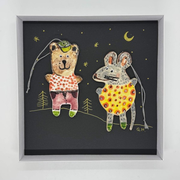 Eglutės žaisliukai