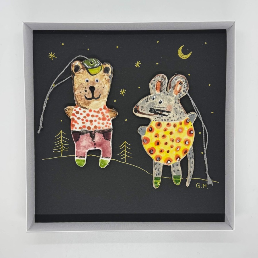 Eglutės žaisliukai