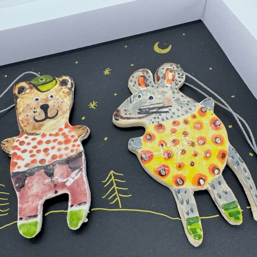 Eglutės žaisliukai