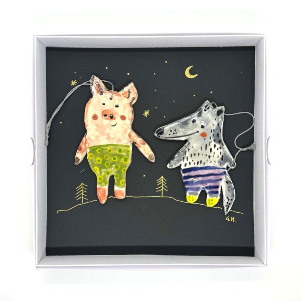 Eglutės žaisliukai