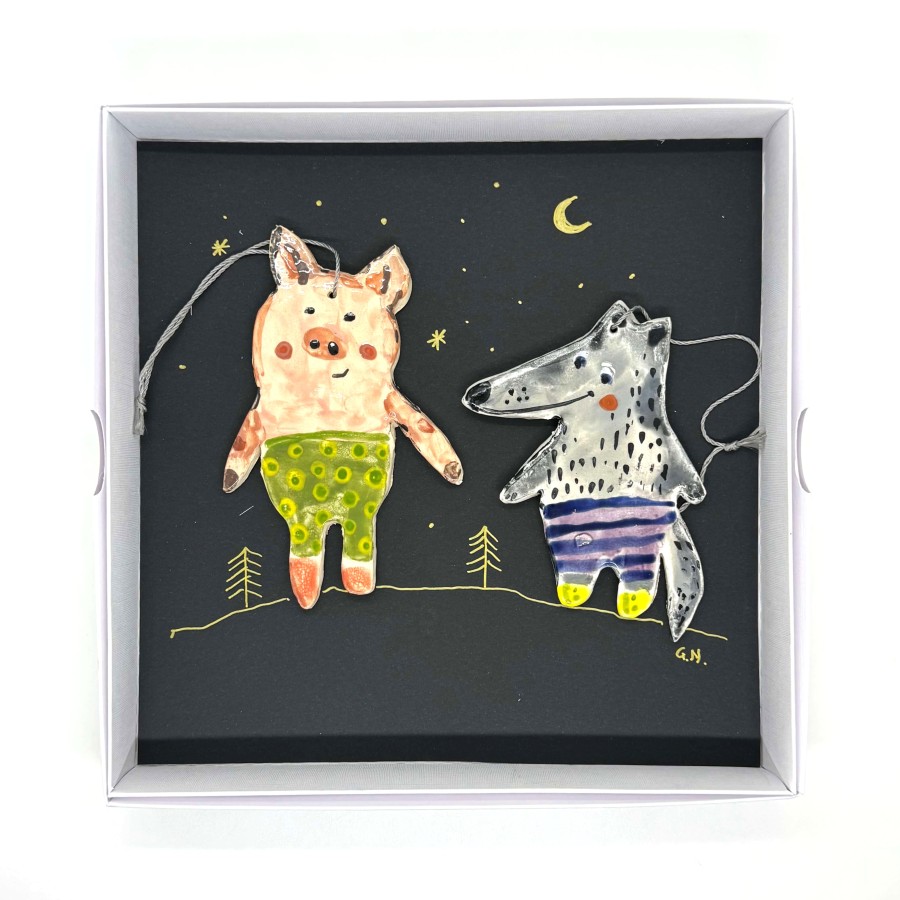 Eglutės žaisliukai