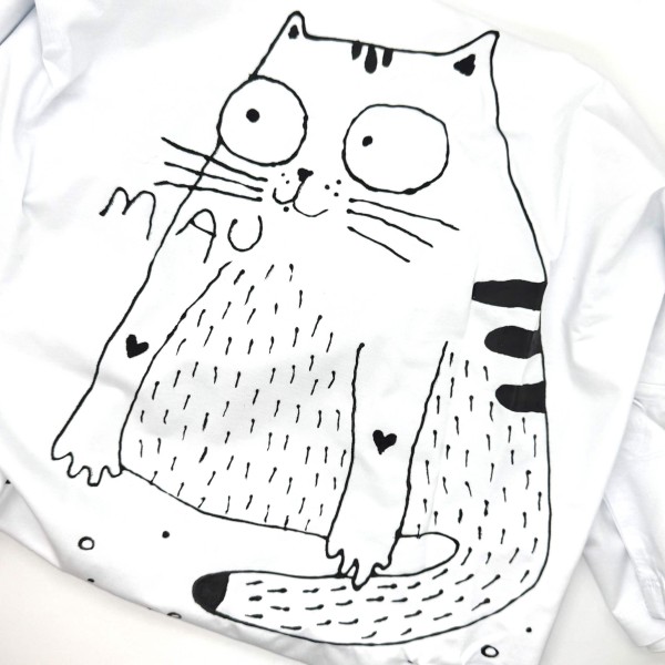 Marškinėliai „MIAU“