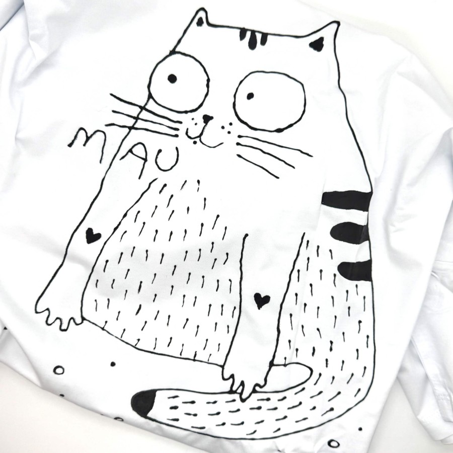 Marškinėliai „MIAU“